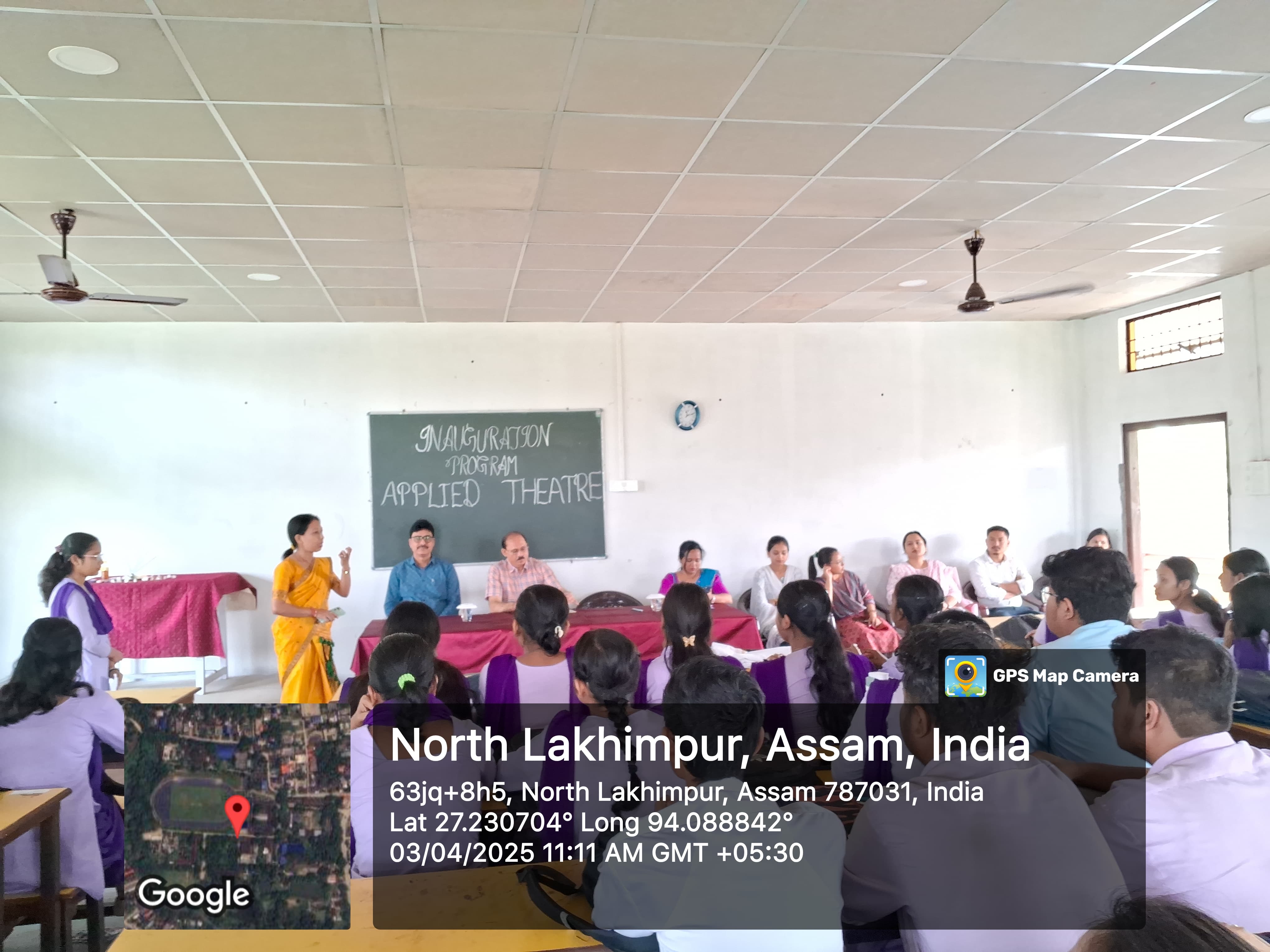 Inauguration program of Applied Theatre, dept.ITEP(1)